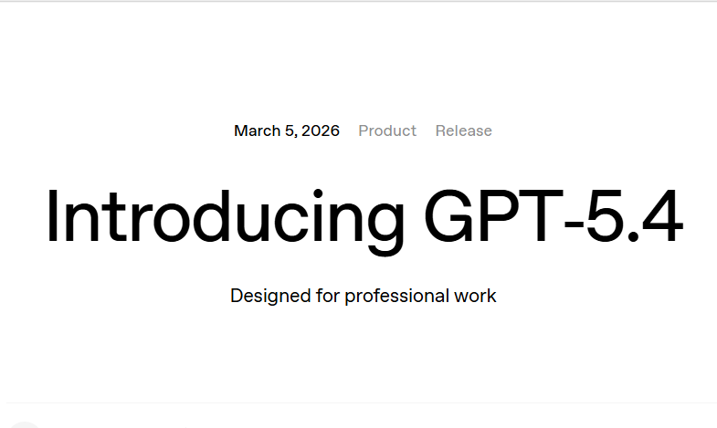 ChatGPT 5.4 là gì? Những nâng cấp đáng chú ý của AI mạnh nhất từ OpenAI